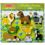 8 pc Melissa & Doug - Pets Chunky Puzzle